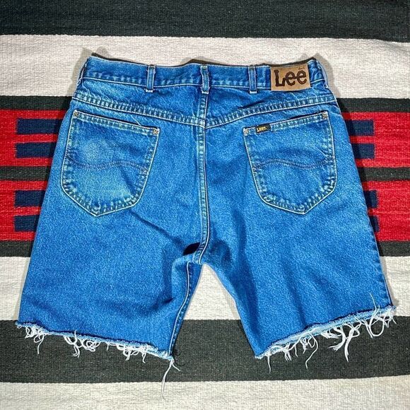 34w 80s Vintage Lee Cutoffs - Picture 2 of 10